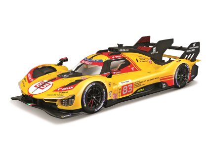 Bburago 1:18 Ferrari Racing - 499P LMH nr.83 (24H Le Mans 2024) HARD CASE