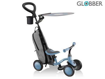 Globber odrážedlo 3v1 Deluxe - Learning Bike 3in1 Deluxe - Ash Blue