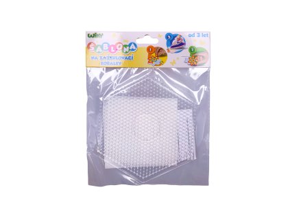 Šablona na zažehlovací korálky - Šestiúhelník