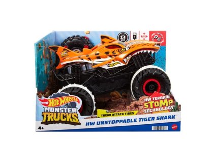 Hot Wheels  R/C MONSTER TRUCK 1:15 ŽRALOK TIGRÍ