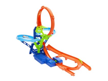 Hot Wheels stunt tracks vo vzduchu dráha