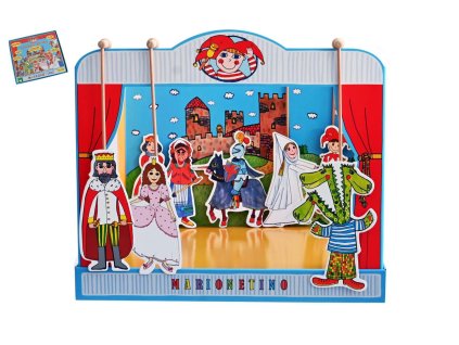 Loutkové divadlo univerzální v krabici 48x42x6cm