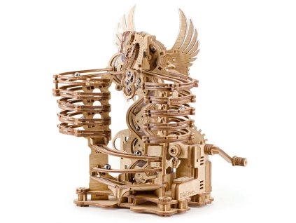 iDventure 3D dřevěná skládačka Kuličková dráha Drak