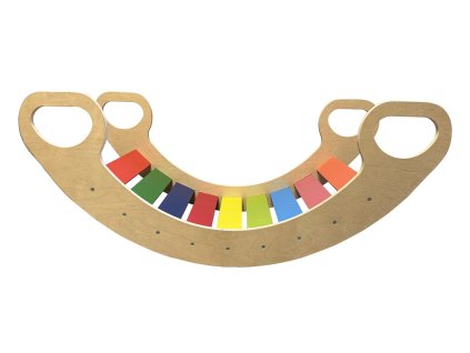 2Kids Toys Montessori duhová houpačka velká