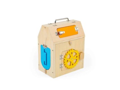 Bigjigs Toys Activity board Domeček