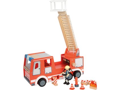 small foot Dřevěné hasičské auto