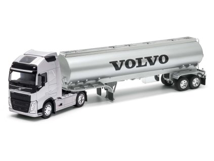 Welly VOLVO FH OIL TANKER 1:32 stříbrné
