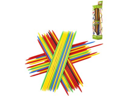 BONAPARTE Hra Mikádo 41 tyčinek 25cm plast *SPOLEČENSKÉ HRY*