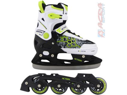 ACRA Brusle chlapecké s vyměnitelnými podvozky 2 v 1 vel. 29-32