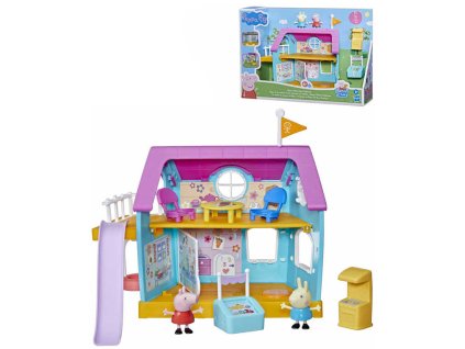 HASBRO Peppa Pig Peppina klubovna herní set 2 figurky s doplňky na baterie Zvuk