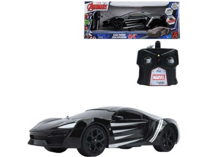 JADA RC Auto Lykan Black Panther 29cm na vysílačku 2,4GHz na baterie