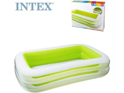 INTEX Bazén family rodinný 262x175x56cm nafukovací obdelníkový 56483