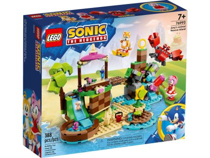 LEGO SONIC THE HEDGEHOG Amyin ostrov na záchranu zvířat 76992 STAVEBNICE