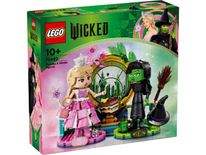 LEGO WICKED Figurky Elphaby a Glindy 75682 STAVEBNICE