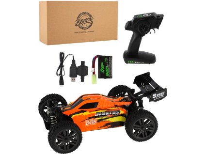 RC Auto Buggy Bonzai Jubatus na vysílačku 2,4GHz 4x4 na baterie Oranžové