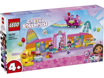 LEGO GABBYS DOLLHOUSE Gábinin párty pokoj 10797 STAVEBNICE
