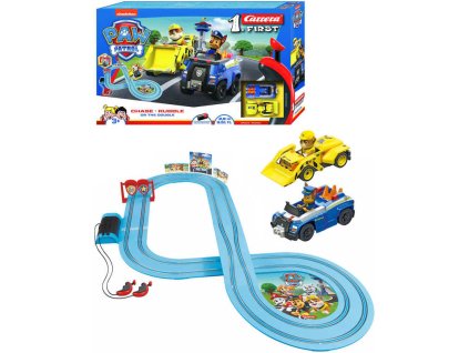 CARRERA First autodráha Tlapková Patrola 2,9m 114x88cm na baterie