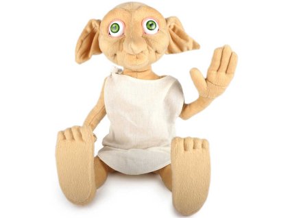 EP Line PLYŠ Dobby 30cm (Harry Potter) na baterie Zvuk AJ *PLYŠOVÉ HRAČKY*