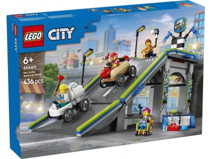 LEGO CITY Tvoje pravidla: Závodní dráha s rampami 60460 STAVEBNICE