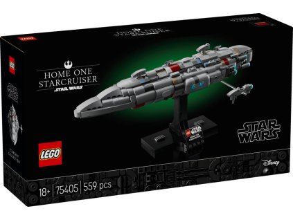 LEGO STAR WARS Hvězdný křižník Home One 75405 STAVEBNICE