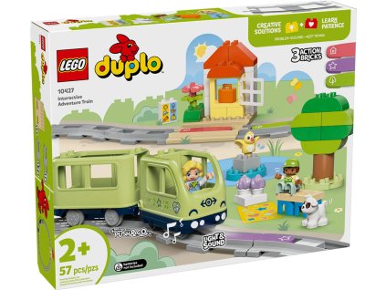 LEGO DUPLO Interaktivní vláček na baterie Světlo Zvuk 10427 STAVEBNICE