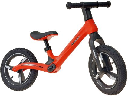 Odrážedlo Červené dětské odstrkovadlo 12" nastavitelný sedák