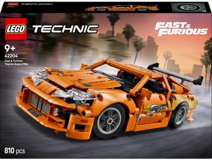 LEGO TECHNIC Auto Toyota Supra MK4 Fast and Furious 42204 STAVEBNICE