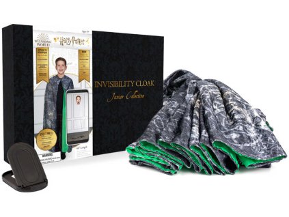 EP Line Harry Potter junior plášť neviditelný set se stojanem na smartphone