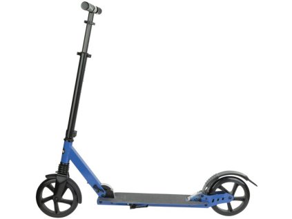 CRIVIT Koloběžka Big Wheel 8" modrá skládací s odpružením