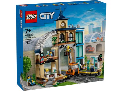 LEGO CITY Hlavní vlakové nádraží 60469 STAVEBNICE