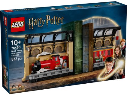 LEGO HARRY POTTER Knižní zarážka: Spěšný vlak 76450 STAVEBNICE