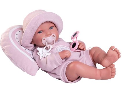 ANTONIO JUAN Panenka miminko holčička Pipa 42cm realistická vinyl