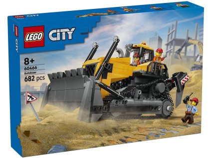 LEGO CITY Žlutý buldozer 60466 STAVEBNICE