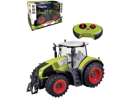 HAPPY PEOPLE RC Traktor Claas Axion 870 na vysílačku 2,4GHz na baterie Světlo
