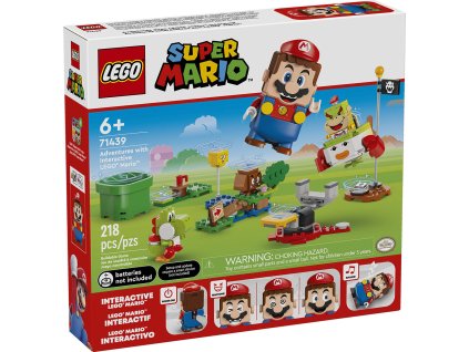 LEGO SUPER MARIO Interaktivní dobrodružství 71439 STAVEBNICE