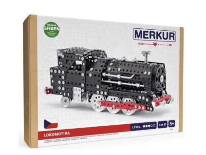 MERKUR Lokomotiva 596 dílků