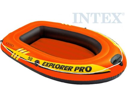 INTEX Člun dětský Explorer Pro 50 oranžový 137x85cm do vody 58354