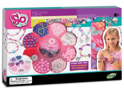 TASIA - Sada korálky - Třpytivé drahokamy