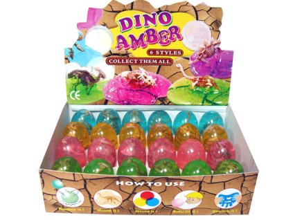 Sliz ve vajíčku dinosaurus - více druhů