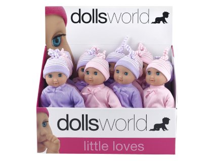 Dolls World - Molly spící panenka 25 cm - více druhů