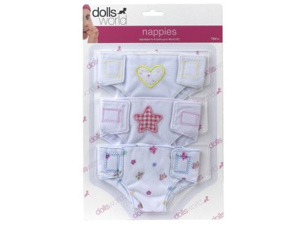 Dolls World - Plenky 3 ks pro panenky do 46 cm