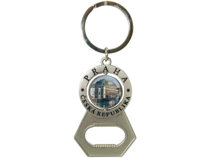 Klíčenka s otvírákem Národní divadlo