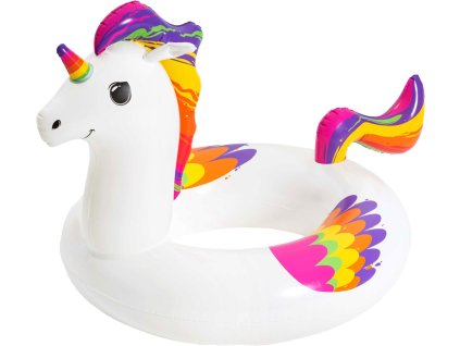 BESTWAY 36159 - Nafukovací kruh Jednorožec 119 x 91 cm