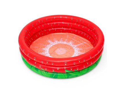 BESTWAY 51145 - Nafukovací bazén jahoda 3kruhy 160 x 38 cm