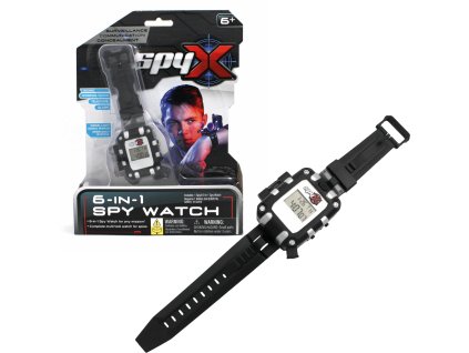 SpyX Špionážní hodinky 6v1