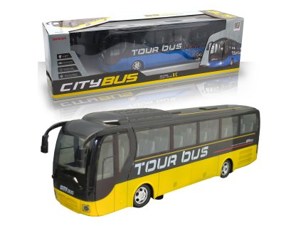 R/C Autobus Tour Bus modrý/žlutý