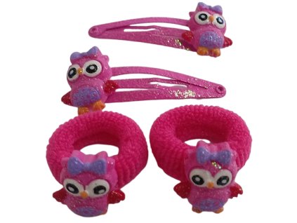 Bižuterie gumičky a sponky