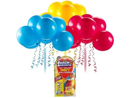 Zuru - Party balónky (červená, modrá, žlutá)