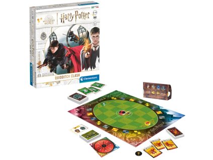 Clementoni - Desková hra Harry Potter Famfrpál