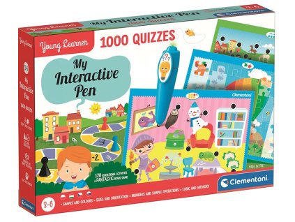 Clementoni - Interaktivní pero - 1000 kvízů